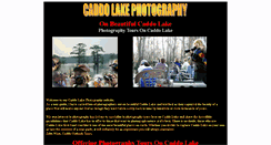 Desktop Screenshot of caddolakephotography.com